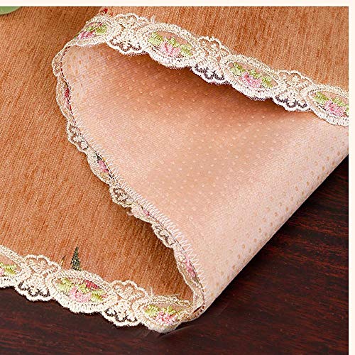 Corredor De La Tabla Chanel Table Runner/table Flag, tridimensional Jacquard Craft, diseño de adornos, adecuado for bodas | Fiesta | Cumpleaños | Navidad | Danza | Halloween | Pascua | Piano ++