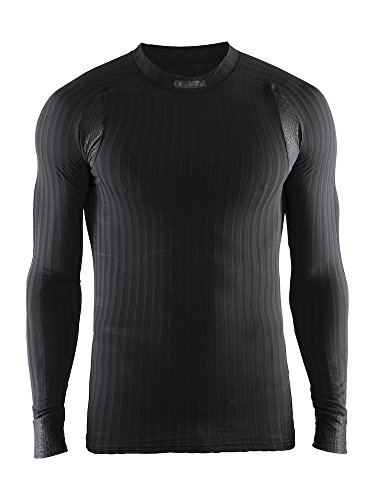 Craft 1904495-9999-5 Camiseta Térmica, Hombre, Negro, M