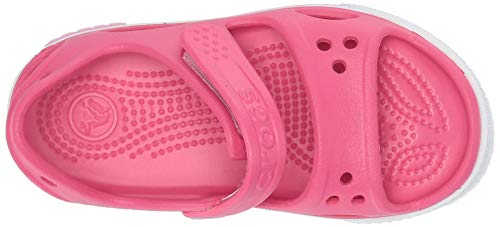 Crocs Crocband II Sandal PS K, Sandalias Unisex Niños, Rosa (Paradise Pink/Carnation), 30/31 EU