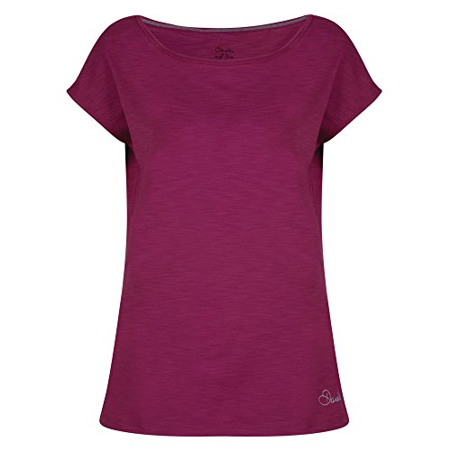 Dare 2b - Camiseta de Manga Corta Modelo Innate para Mujer (48 EU) (Naranja Explosión)