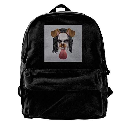 Daypack Crow Brandon Lee Dog Snapchat Filter Mochila De Lona Anime Viaje para Adultos Imprimir Mochila Escolar Mochila Universitaria Libro Durable Estudiante Bolso De Hombro Único