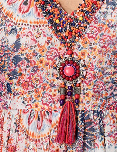 Derhy STADE Vestido, Azul Petróleo, L para Mujer