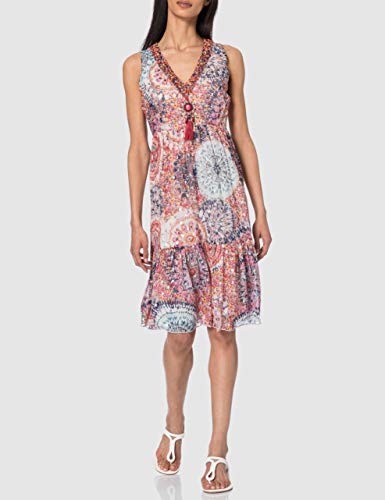 Derhy STADE Vestido, Azul Petróleo, L para Mujer