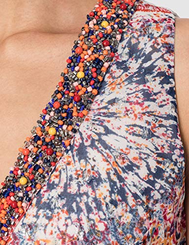 Derhy STADE Vestido, Azul Petróleo, L para Mujer