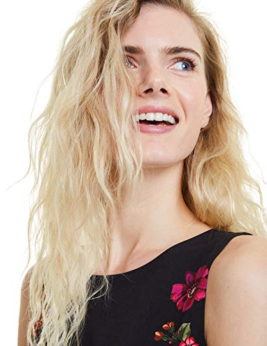 Desigual Dress Lency Vestido, Negro (5074), Talla del Fabricante: 44 para Mujer
