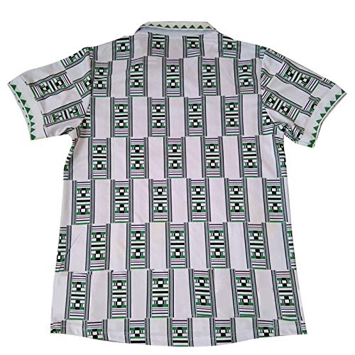 DFGH Ropa de fútbol de los Hombres Nigeria Soccer Jersey, 1994 World Cup Away Soccer Jersey, Mensos Cortos para Hombre Jerseys Deportivos Sweatshirt S-XL M