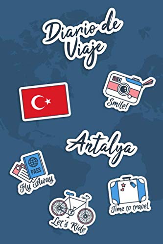Diario de Viaje Antalya: Diario de Viaje | 106 páginas, 15.24 cm x 22.86 cm | Para acompañarle durante su estancia.