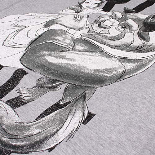 Disney True Love Camiseta, Gris (Sport Grey), S para Mujer