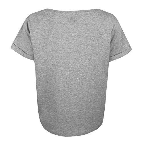 Disney True Love Camiseta, Gris (Sport Grey), S para Mujer