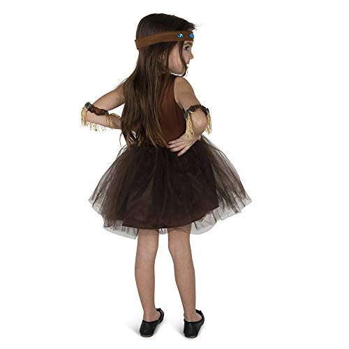 Dress Up America Indian Girl Costume Disfraces , Multicolor ( Multi color ) , One Size para Hombre