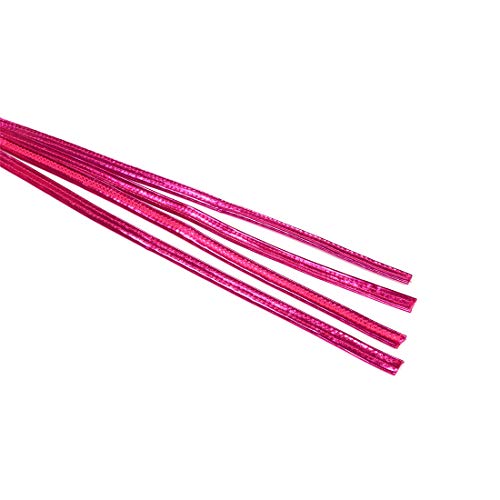 Envoltura de pierna para mujer, sexy, brillante, metálico, para Raves, baile, festivales de música, club - Rojo - M