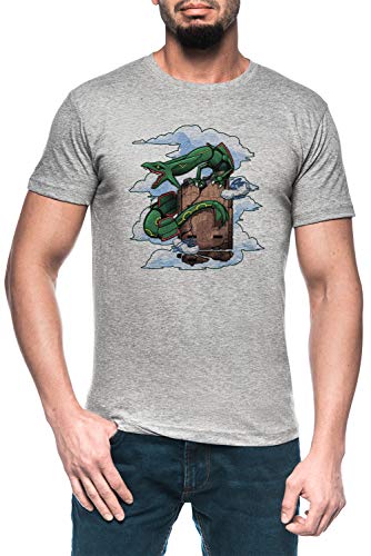 Esmeralda Hombre Gris Camiseta Manga Corta Men's Grey T-Shirt