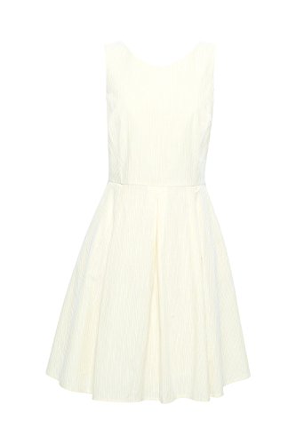 Esprit 058ee1e014 Vestido, Amarillo (Light Yellow 745), 42 (Talla del Fabricante: 40) para Mujer