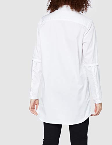 Falke Camiseta Larga para Mujer, Mujer, Camisa para Mujer, 66035, Blanco, 44