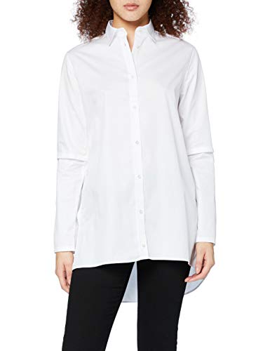 Falke Camiseta Larga para Mujer, Mujer, Camisa para Mujer, 66035, Blanco, 44