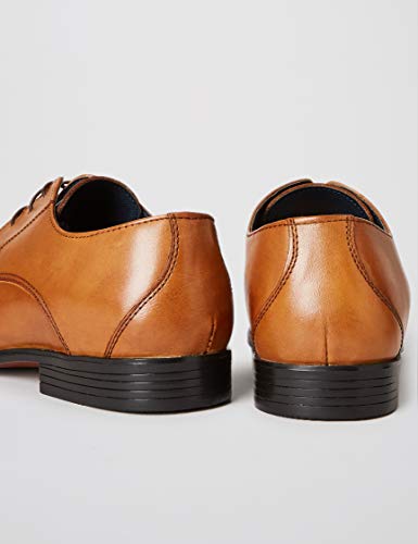 find. Arlo_HS01 Zapatos de Cordones Derby, Marrón (Classic Tan Classic Tan), 43