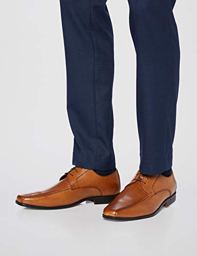 find. Arlo_HS01 Zapatos de Cordones Derby, Marrón (Classic Tan Classic Tan), 43