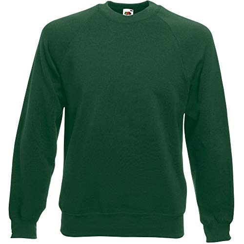 Fruit Of The Loom 62-216-0, Sudadera Para Hombre, Verde (Dark Bottle Green), XX-Large