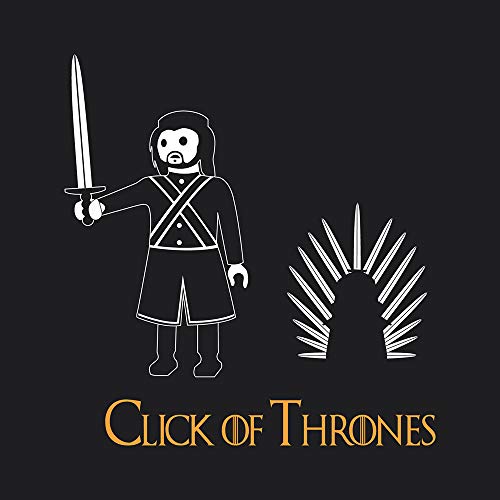 GAMBA TARONJA Click of Thrones - Sudadera - Game of Thrones - Juego de Tronos - Ned Stark