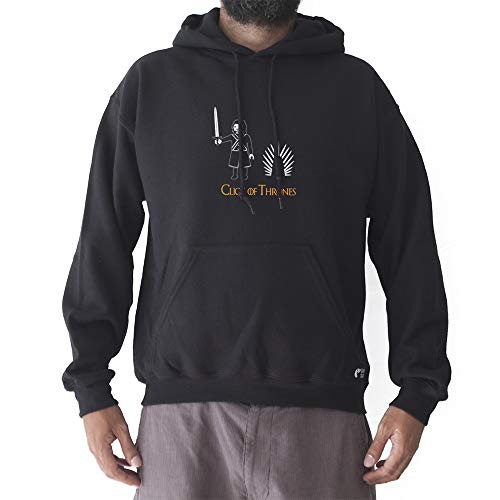 GAMBA TARONJA Click of Thrones - Sudadera - Game of Thrones - Juego de Tronos - Ned Stark