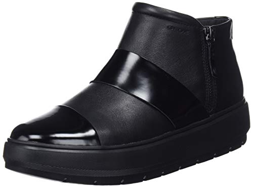 Geox D Kaula E, Botines Mujer, Black (Black C9999), 41 EU
