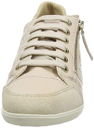 Geox D Myria C, Zapatillas Mujer, Beige (Skin/Sand C8389), 39 EU