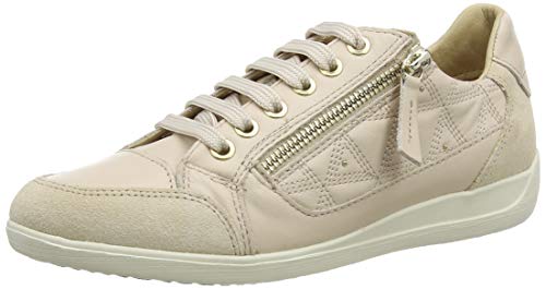 Geox D Myria C, Zapatillas Mujer, Beige (Skin/Sand C8389), 39 EU
