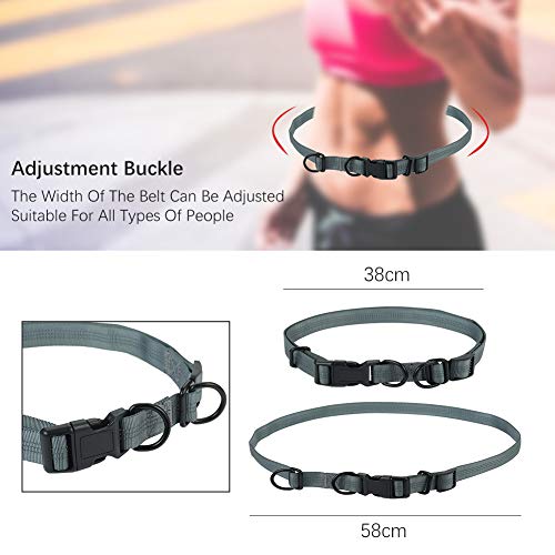 Girls'love talk Correa para Perros Manos Libres, Cinturón Ajustable y Correa Elástica para Correr con Perro Manos Libres, Correa para Perro Adiestramiento, Ideal para Caminar Deporte Bicicleta Trotar