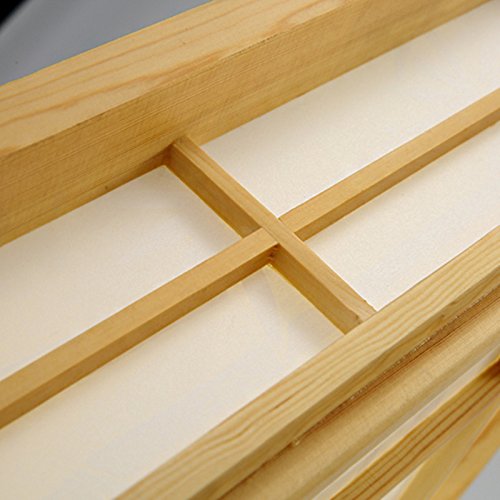GQLB Luces De Estilo Japonés Con Tatami Estudio Luces Nórdicas 35 * 35 * 12 Cm Led Lámpara De Techo De Madera Maciza Dormitorio Personalizado, Luz Cálida Iluminación Creativa