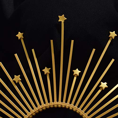 GRACEART Diadema Halo Crown Sunburst Mujeres Partido Accesorio para el pelo Banda Tiara (B)