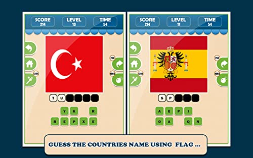 Guess The Country : World Flag Logo Quiz Game