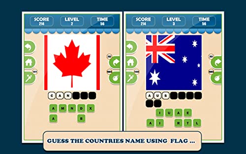 Guess The Country : World Flag Logo Quiz Game