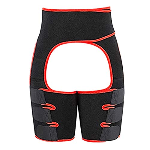 Hahashop2 Reductora Adelgazante para Mujer Cinturón Lumbar Reductor de Cintura y Abdomen para Gimnasio Fitness y Deporte Faja Lumbar Abdominal de Sudoración y Efecto Sauna