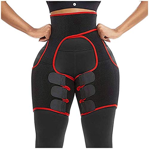 Hahashop2 Reductora Adelgazante para Mujer Cinturón Lumbar Reductor de Cintura y Abdomen para Gimnasio Fitness y Deporte Faja Lumbar Abdominal de Sudoración y Efecto Sauna