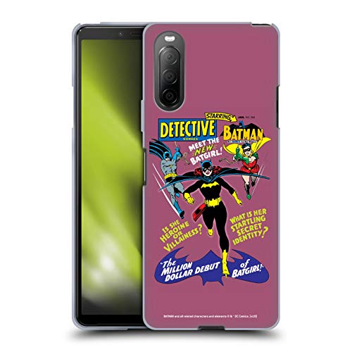 Head Case Designs Licenciado Oficialmente Batman DC Comics Batgirl Robin Detective Comics 359 Fundas de cómics Famosas Carcasa de Gel de Silicona Compatible con Sony Xperia 10 II