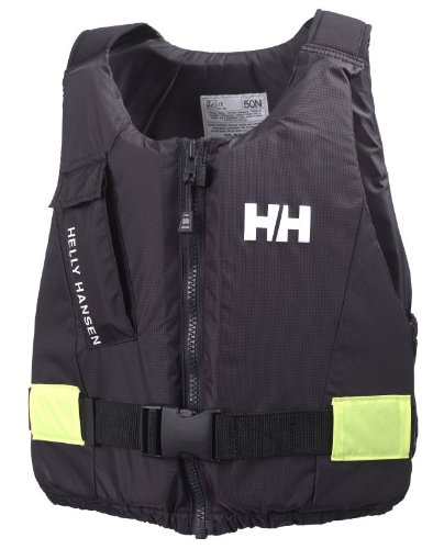 Helly Hansen Rider Vest Chaleco de Ayuda a la flotabilidad, Unisex Adulto, Negro (Ebony), 60/70