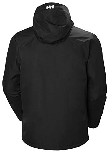 Helly Hansen Squamish CIS Jacket Chaqueta Impermeable, Hombre, Negro, L