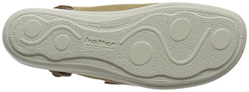 Hotter Easy EXF, Sandalias Abiertas Mujer, Arena Beige, 37.5 EU