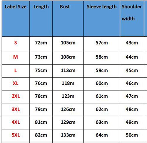 Huateng Hombre algodón Renacimiento Camisa Larga Tops túnica con Cuello en V Medieval Traje