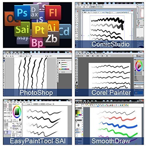 Huion H420 Tableta de Dibujo de Gráficos 4 x 2.23 Pulgadas Tablero de Dibujo de Gráficos Incluye USB Art Design Graphics Digital Pen con teclas de acceso rápido