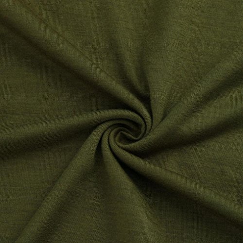 JiaMeng Suéter de Hombre Invierno Manga Larga Suéter Casual Jersey de Punto Caliente Camiseta Blusa básica de Manga Larga con Cuello Redondo (Ejercito Verde,XXXL)