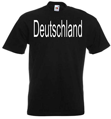 JINTORA Camiseta T-Shirt - Hombre Negro - Talla L - Alemania Antiguo alemán - JDM/Die Cut - para Fiesta Carnaval Carnaval Laboral Deportes