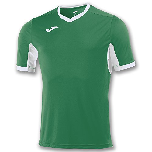 Joma Champion IV M/C Camiseta Equipamiento, Hombres, Verde/Blanco, 6XS-5XS