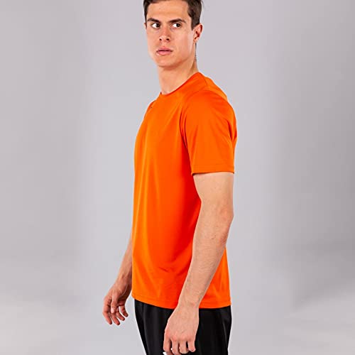 Joma Combi Camiseta Manga Corta, Hombre, Naranja, XL