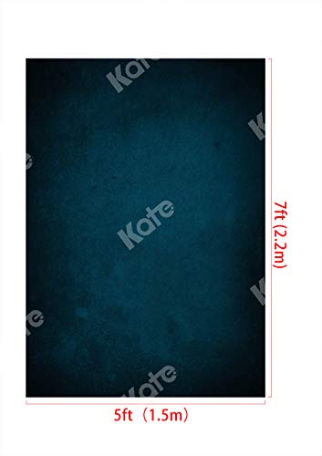 Kate Photo Studio Telón de Fondo Clásico Azul 1.5x2.2m/5x7ft Azul Marino Fotografía Telón de Fondo Vestido Noche Sesión de Fotos Textura de Terciopelo Retrato Photo Booth Revista Disparo Decoración