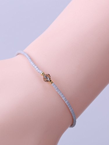 KELITCH Nuevas Pulseras de Cuentas de ágata Pulseras de Cuentas de Amistad Miyuki para Mujer