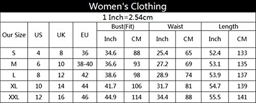 kenoce Vestidos Largos Mujer Vestidos Playa Cuello en V Bohemia Estilo Estampados Florales con Bolsillos Vestido sin Mangas Vestido sin Espalda Sexy y Elegante K-Nero 2XL