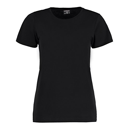 KUSTOM KIT - Camiseta de Manga Corta Modelo Superwash 60 para Mujer (40) (Negro)