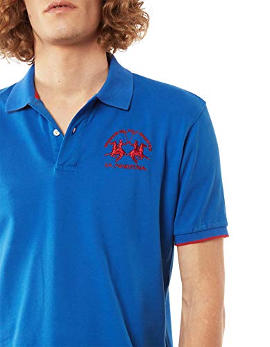 La Martina Miguel Polo, Azul (Classic Blue 07105), Large para Hombre