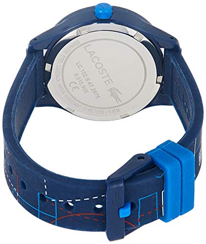 Lacoste Reloj Analógico para Unisex Niños de Cuarzo con Correa en Silicona 2030008
